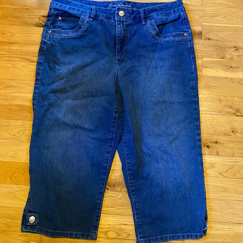 Gloria Vanderbilt skimmer capris